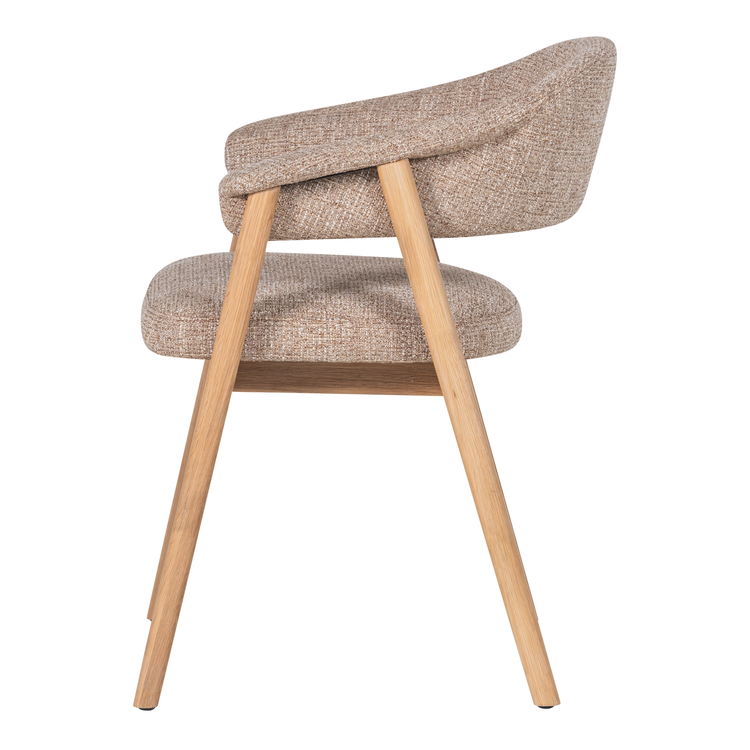 TUNAR DINING CHAIR WITH ARM WOOD NATURAL [fsc]