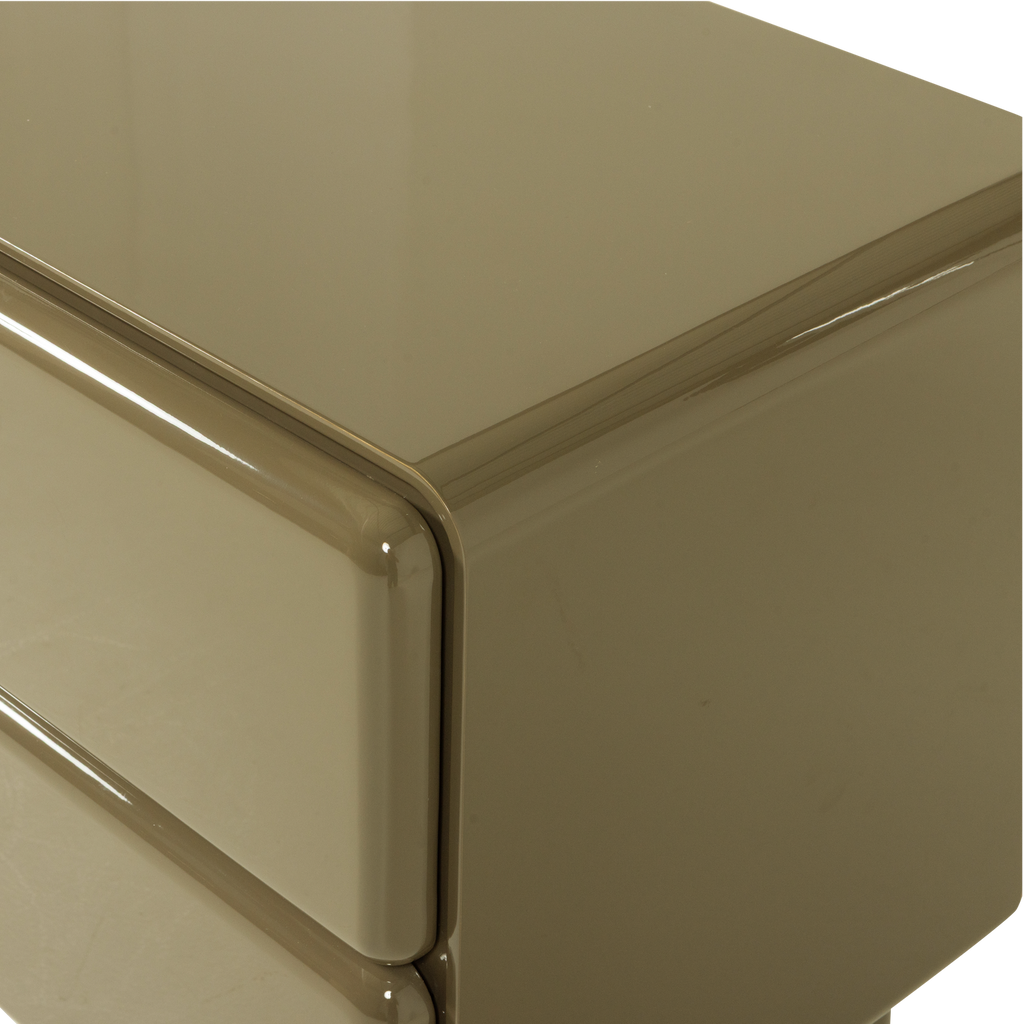 LUSTRA DRESSER/NIGHT STAND WOOD GLOSS GREEN [fsc]