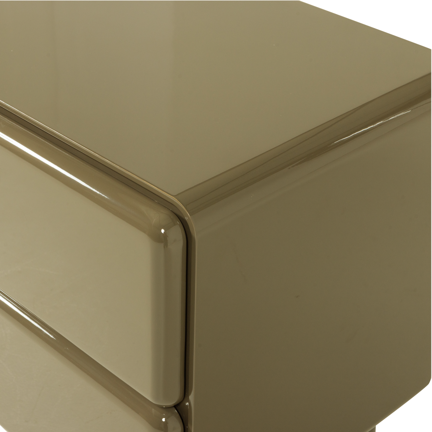 LUSTRA DRESSER/NIGHT STAND WOOD GLOSS GREEN [fsc]