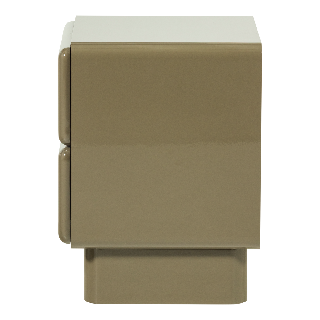 LUSTRA DRESSER/NIGHT STAND WOOD GLOSS GREEN [fsc]