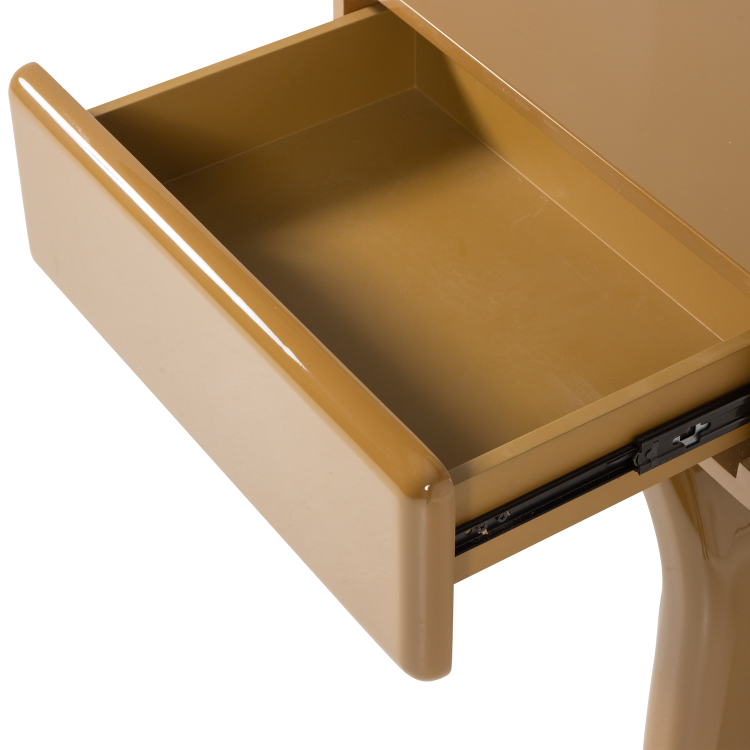 ZOREL DRESSER/NIGHT STAND WOOD GLOSS HONEY YELLOW [fsc]
