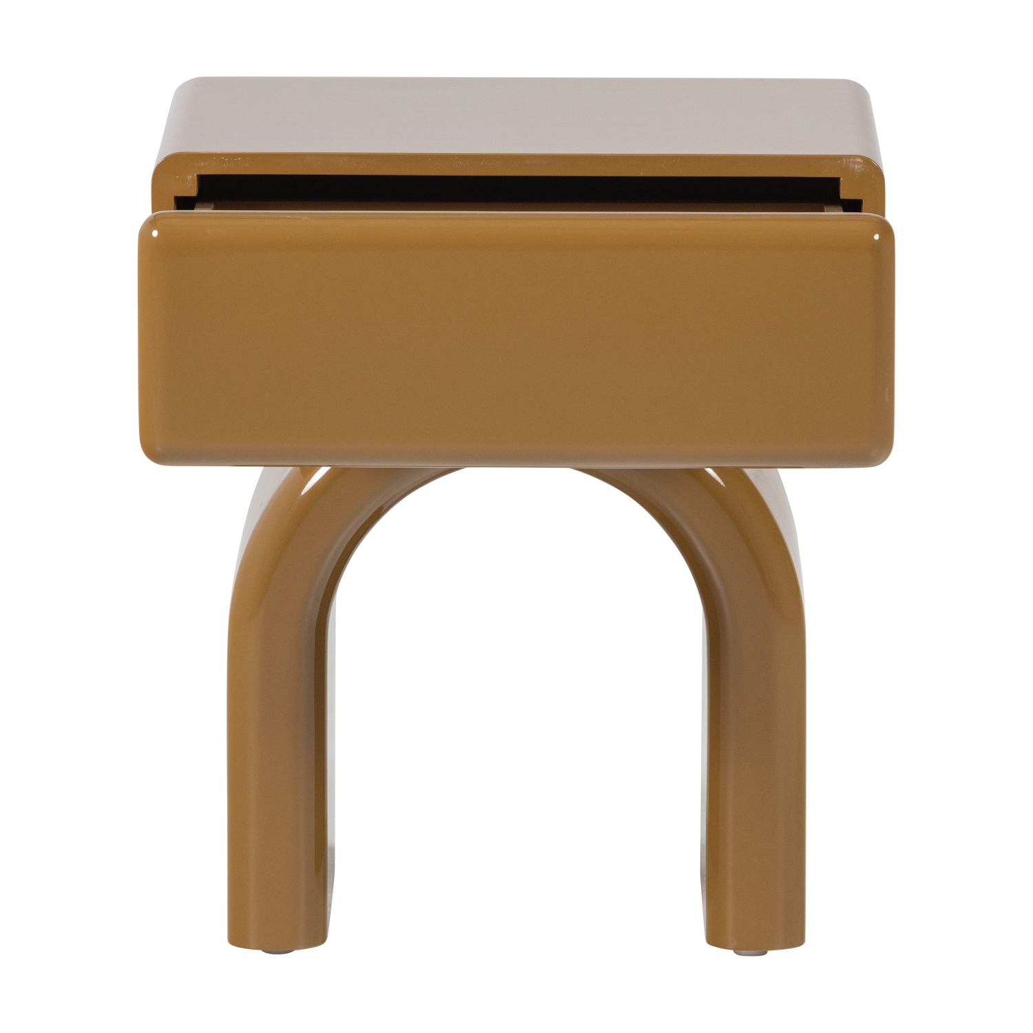 ZOREL DRESSER/NIGHT STAND WOOD GLOSS HONEY YELLOW [fsc]