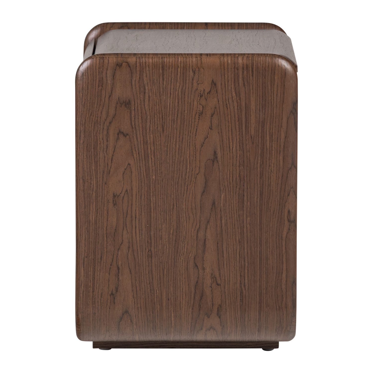 ELURA DRESSER/NIGHT STAND 1 DRAWER WOOD VENEER BROWN