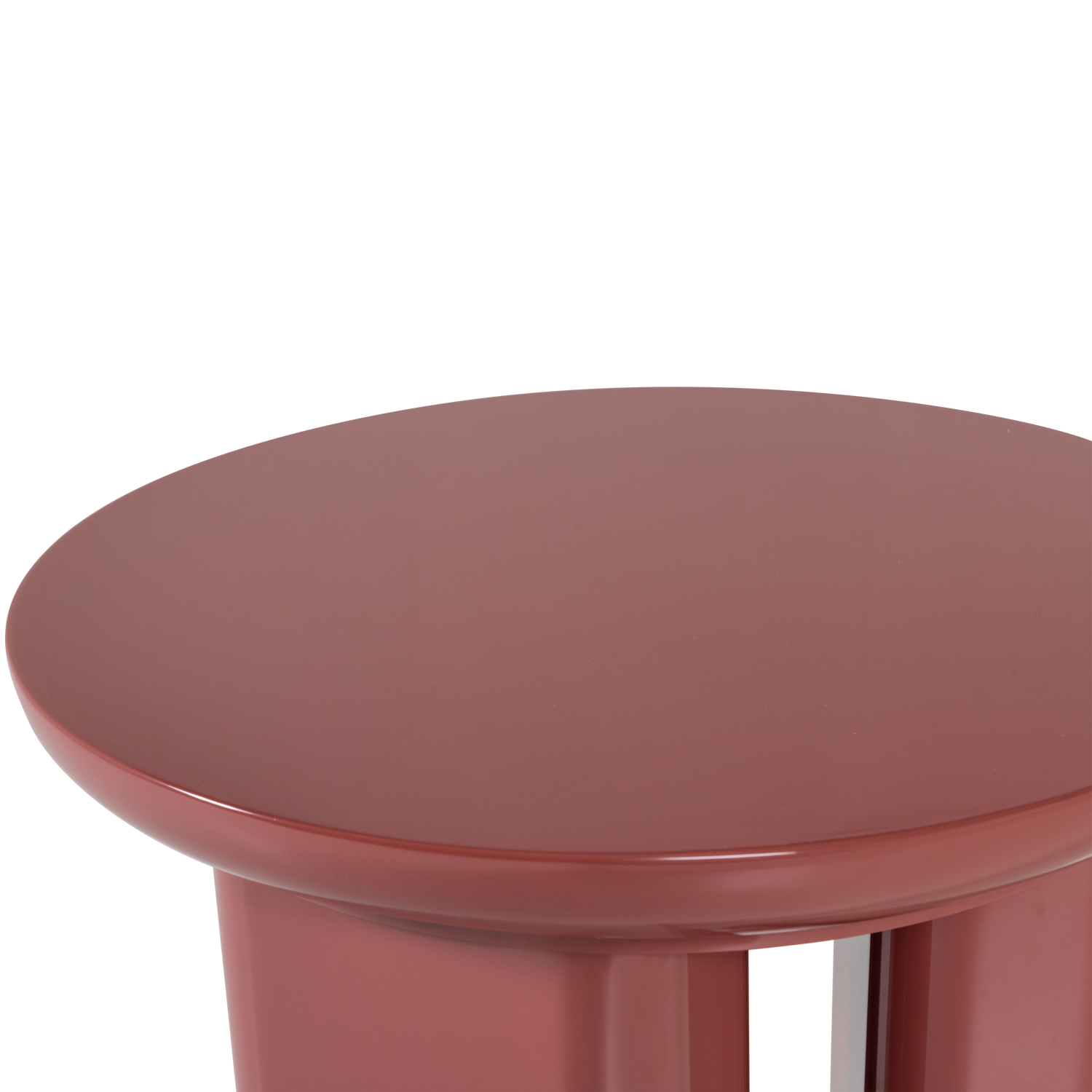 ORIVO SIDE TABLE WOOD HIGH GLOSS RED/PINK [fsc]