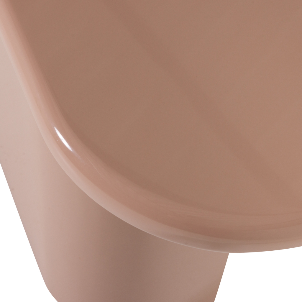 NOCTA SIDETABLE WOOD HIGH GLOSS LIGHT PINK [fsc]