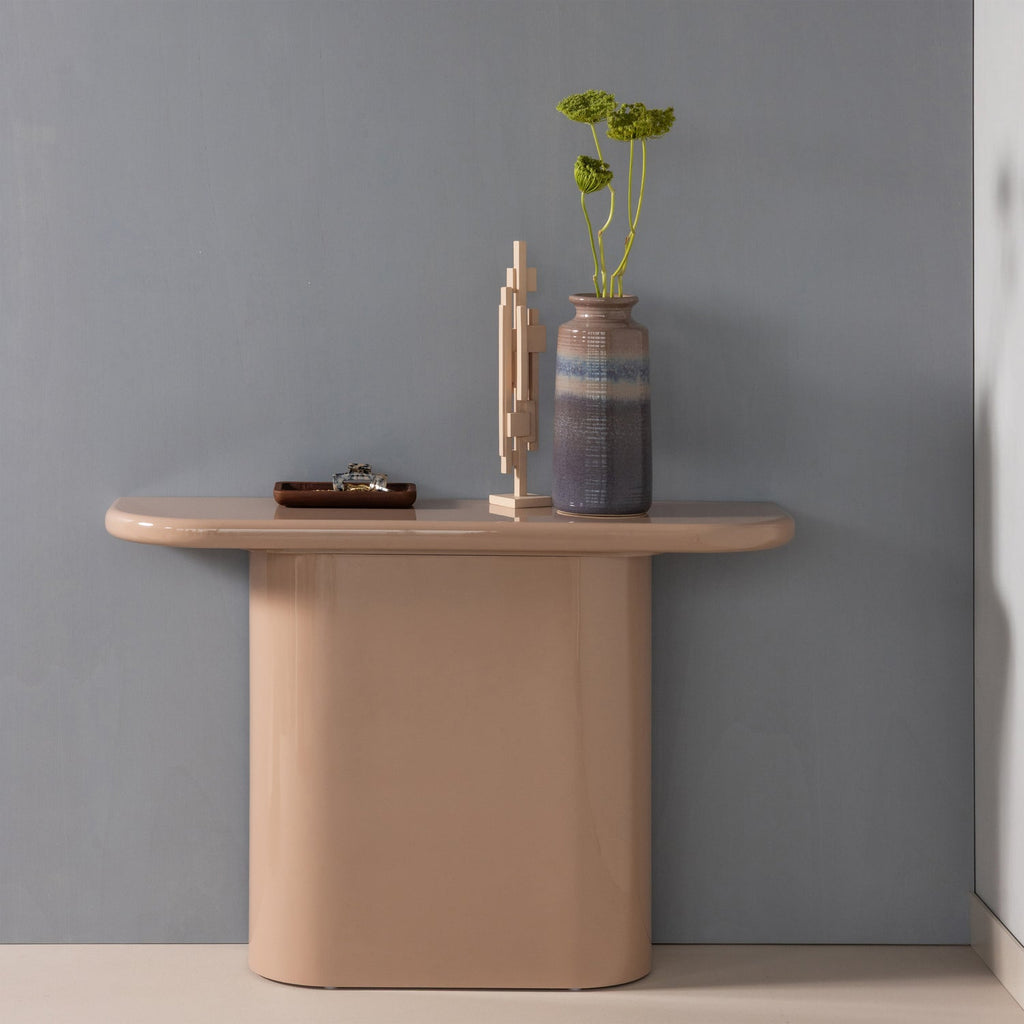 NOCTA SIDETABLE WOOD HIGH GLOSS LIGHT PINK [fsc]