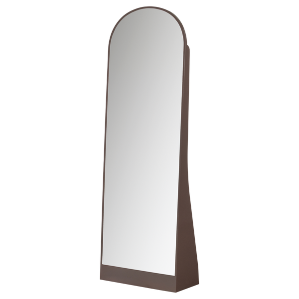 SOLARI DRESSING MIRROR 175X60 CM WOOD HIGH GLOSS BROWN [fsc]