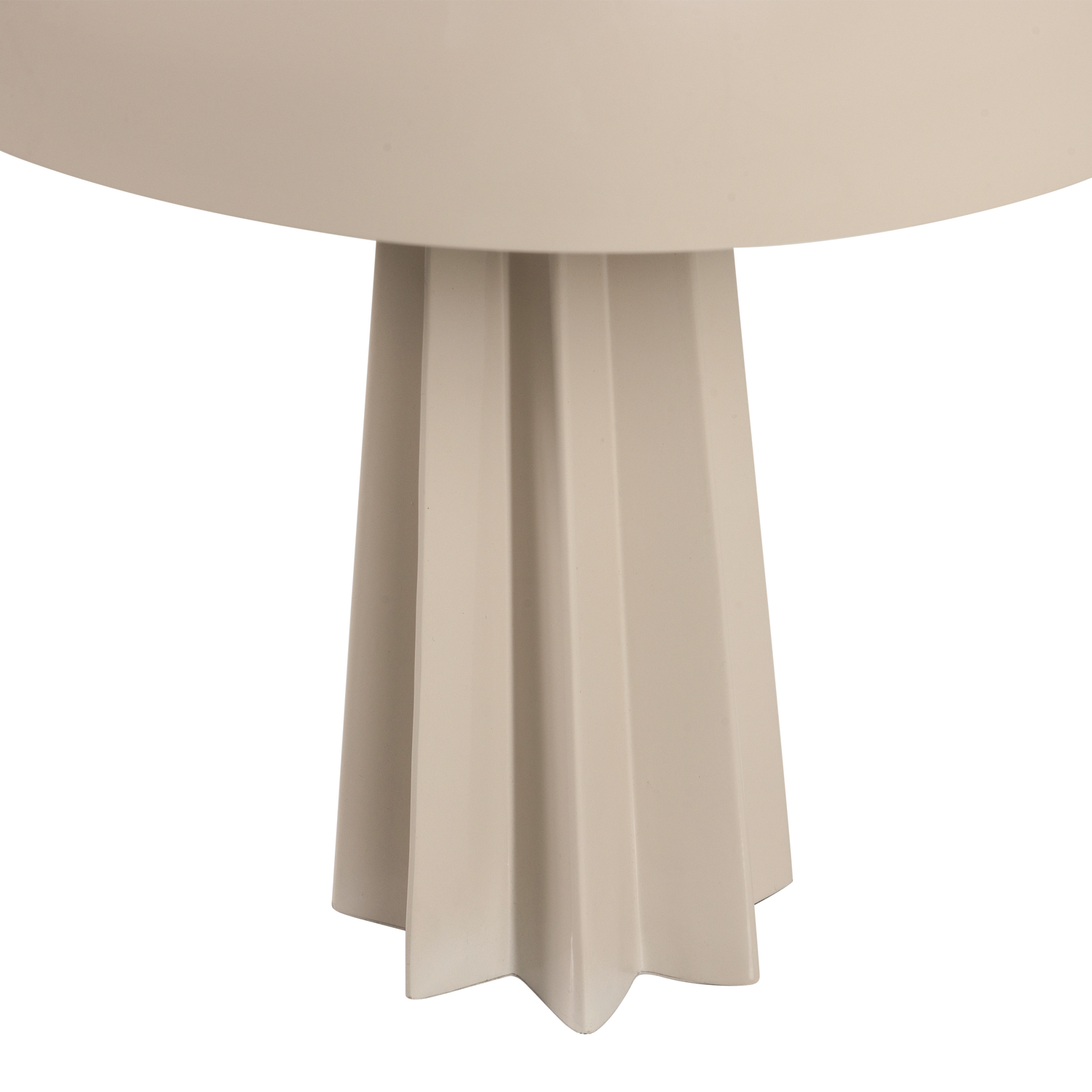 VIREL TABLE LAMP METAL HIGH GLOSS LIGHT GREY