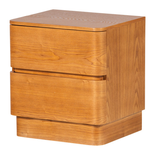 FEJO DRESSER/NIGHT STAND 2 DRAWERS MDF BROWN [fsc]