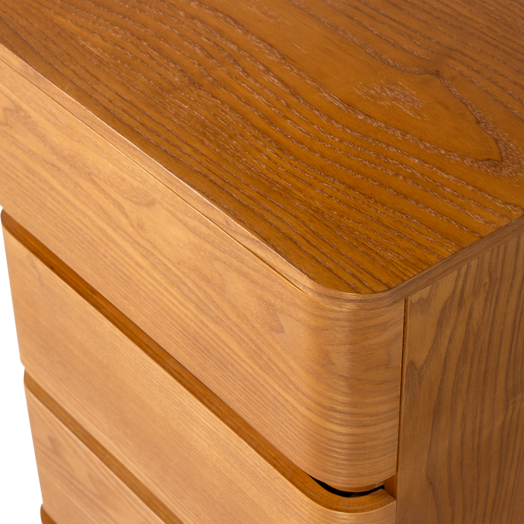 FEJO DRESSER 4 DRAWERS MDF BROWN [fsc]