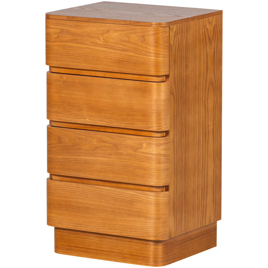 FEJO DRESSER 4 DRAWERS MDF BROWN [fsc]