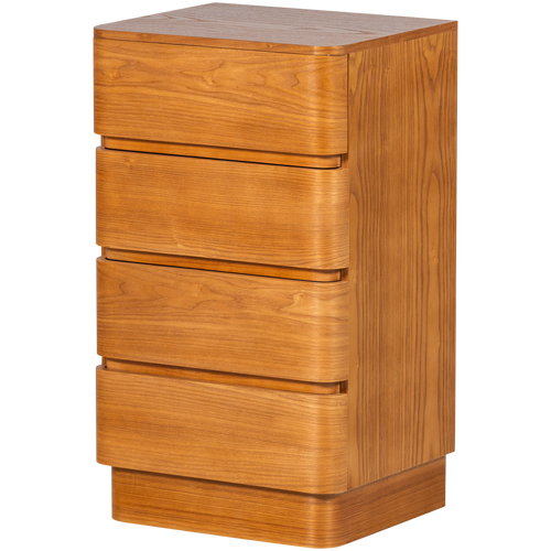FEJO DRESSER 4 DRAWERS MDF BROWN [fsc]