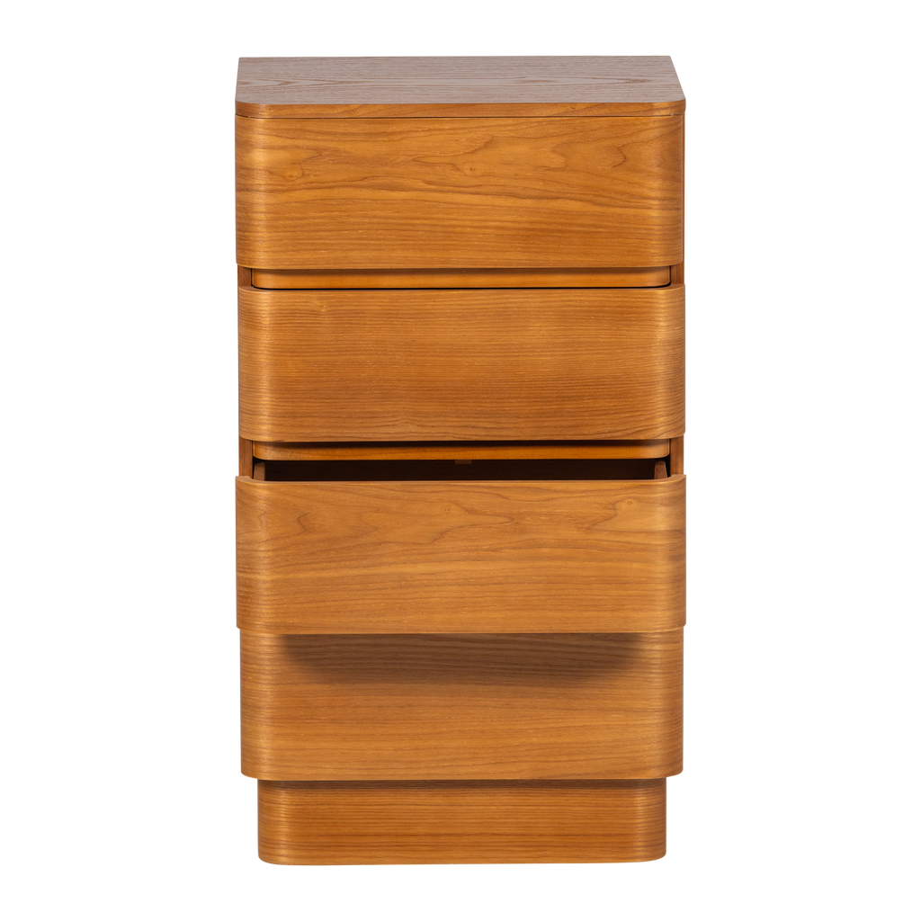 FEJO DRESSER 4 DRAWERS MDF BROWN [fsc]