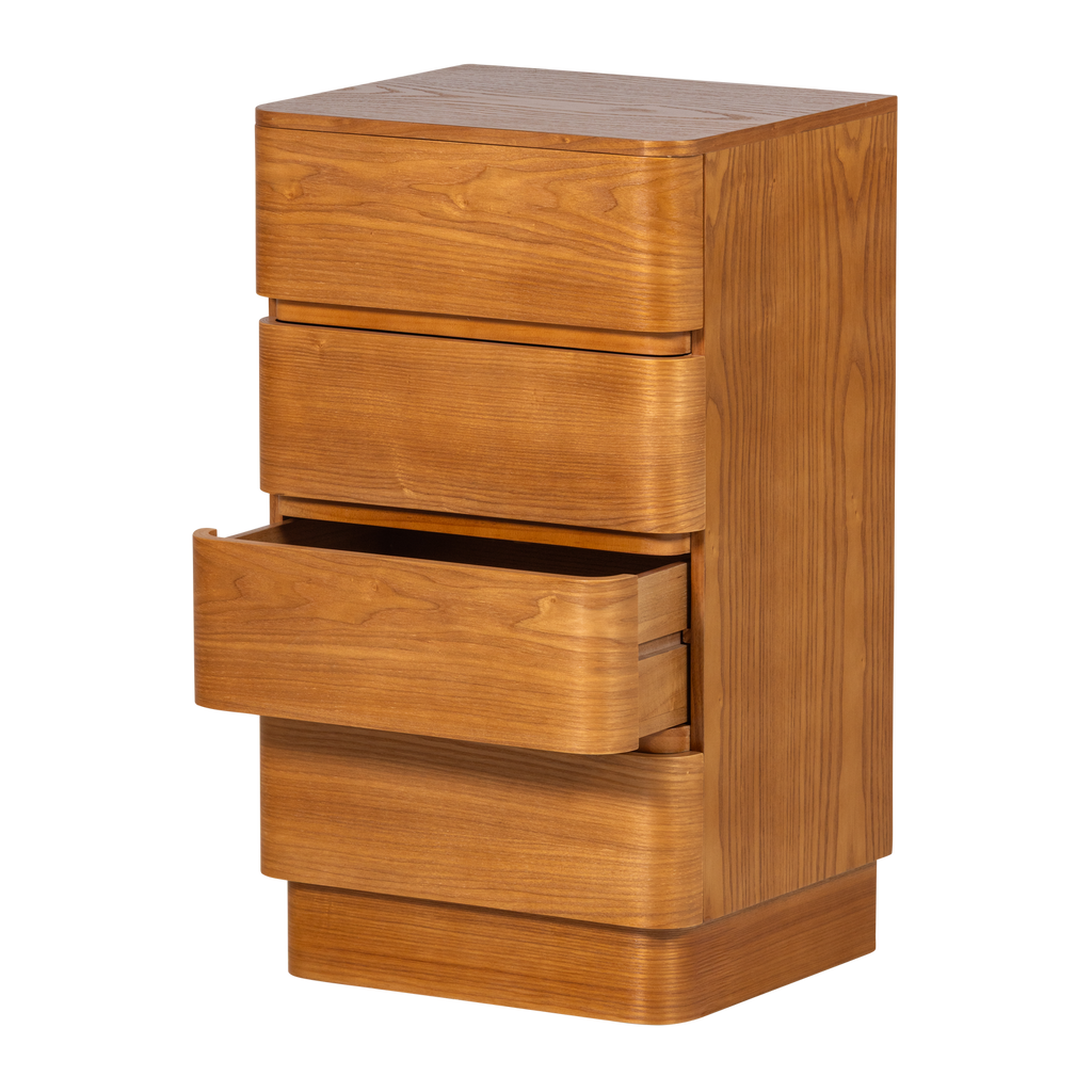 FEJO DRESSER 4 DRAWERS MDF BROWN [fsc]