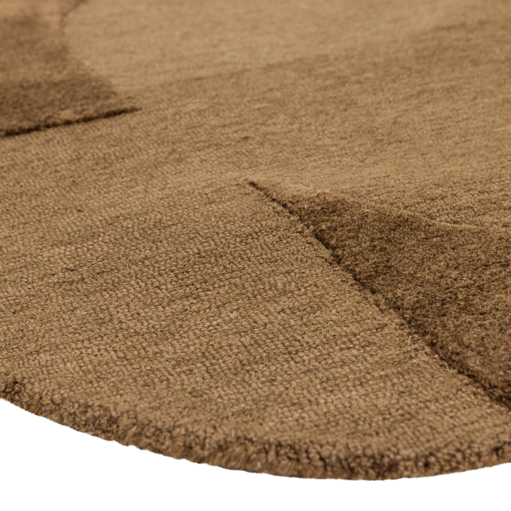 LIVO RUG VISCOSE/WOOL BROWN 170x240 CM