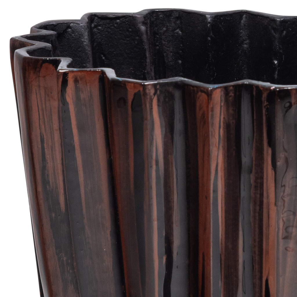 DRAVA POT ALUMINIUM BROWN