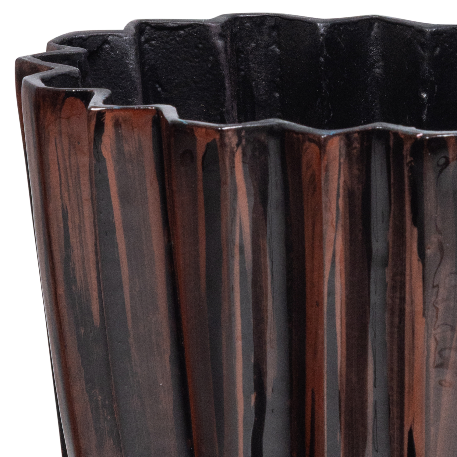 DRAVA POT ALUMINIUM BROWN