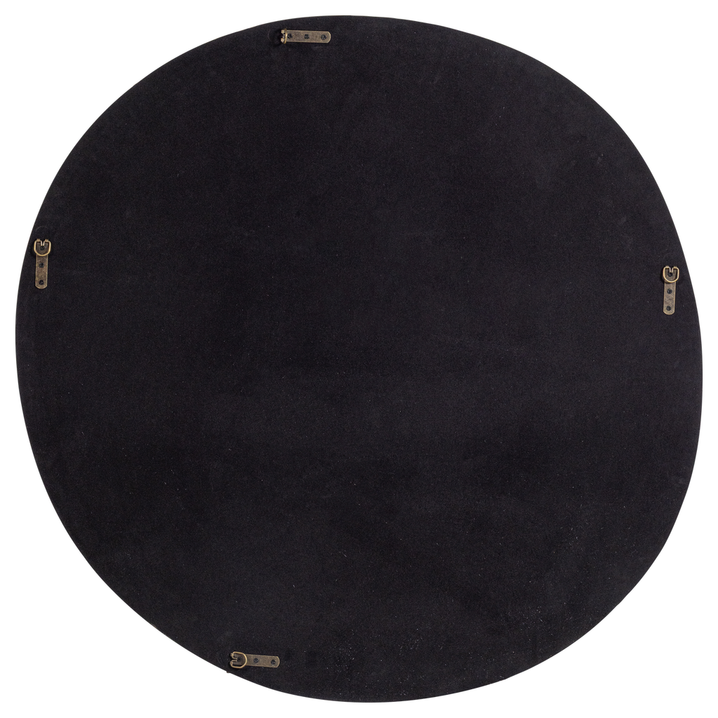 GLIVON MIRROR 100X100 CM WOOD OAK VENEER NATURAL