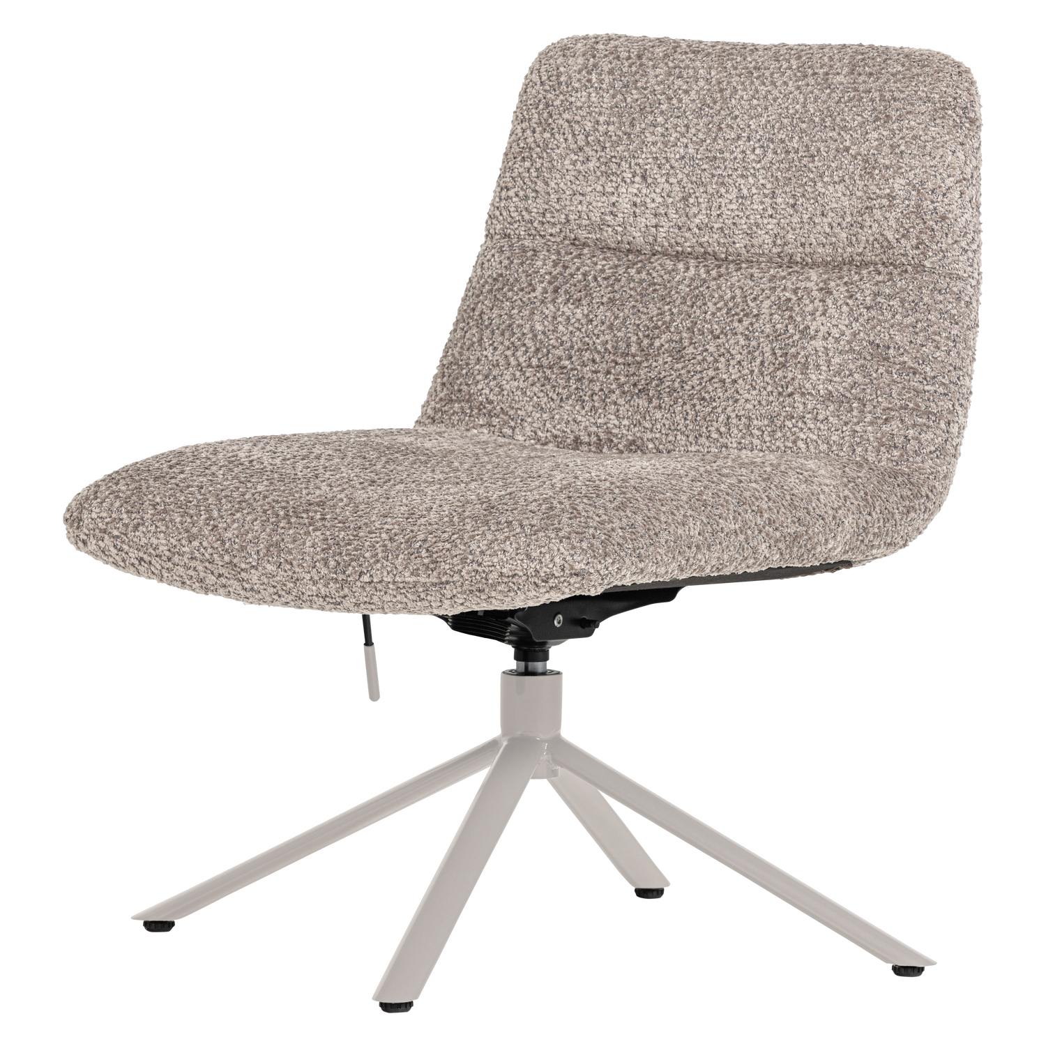 SOREN ADJUSTABLE SWIVEL ARMCHAIR WOOLLY GREY