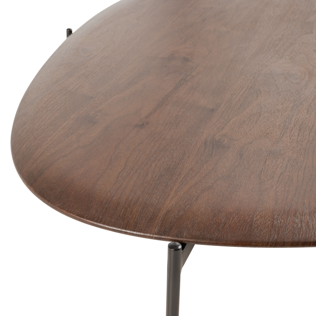 KOTA COFFEE TABLE 26X121X79 CM MDF/VENEER BROWN