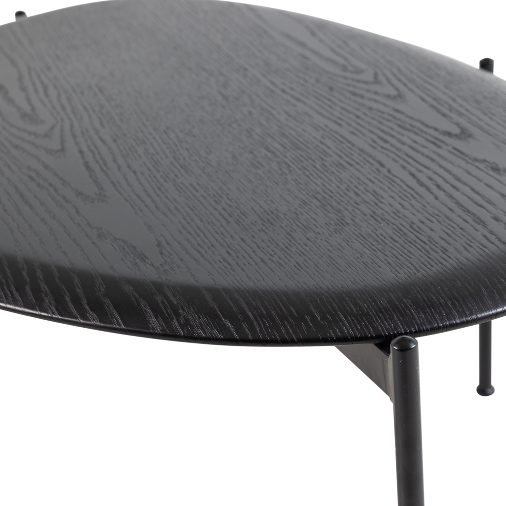 KOTA COFFEE TABLE 36X92X68 CM MDF/VENEER BLACK