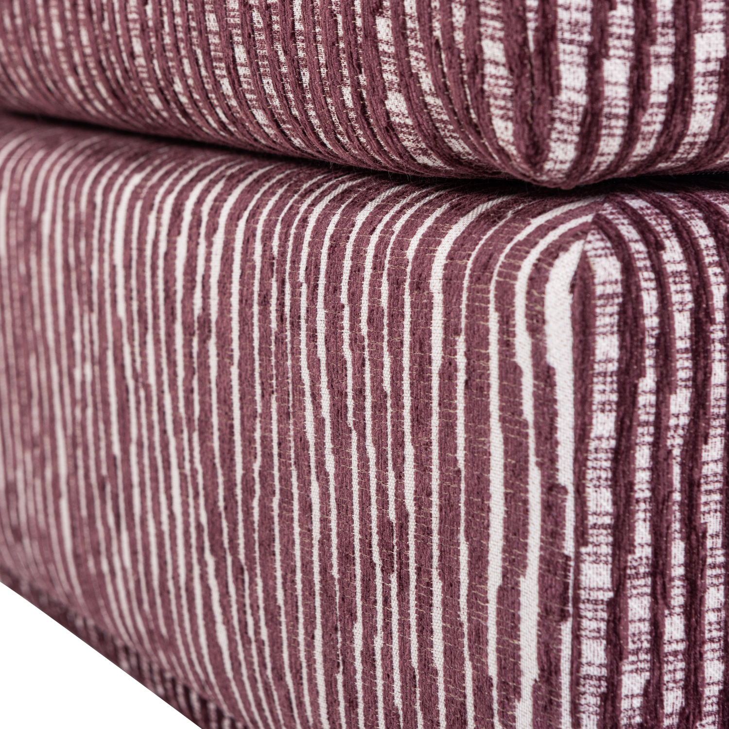 LOU HOCKER WITH DESSIN BURGUNDY RED [fsc]