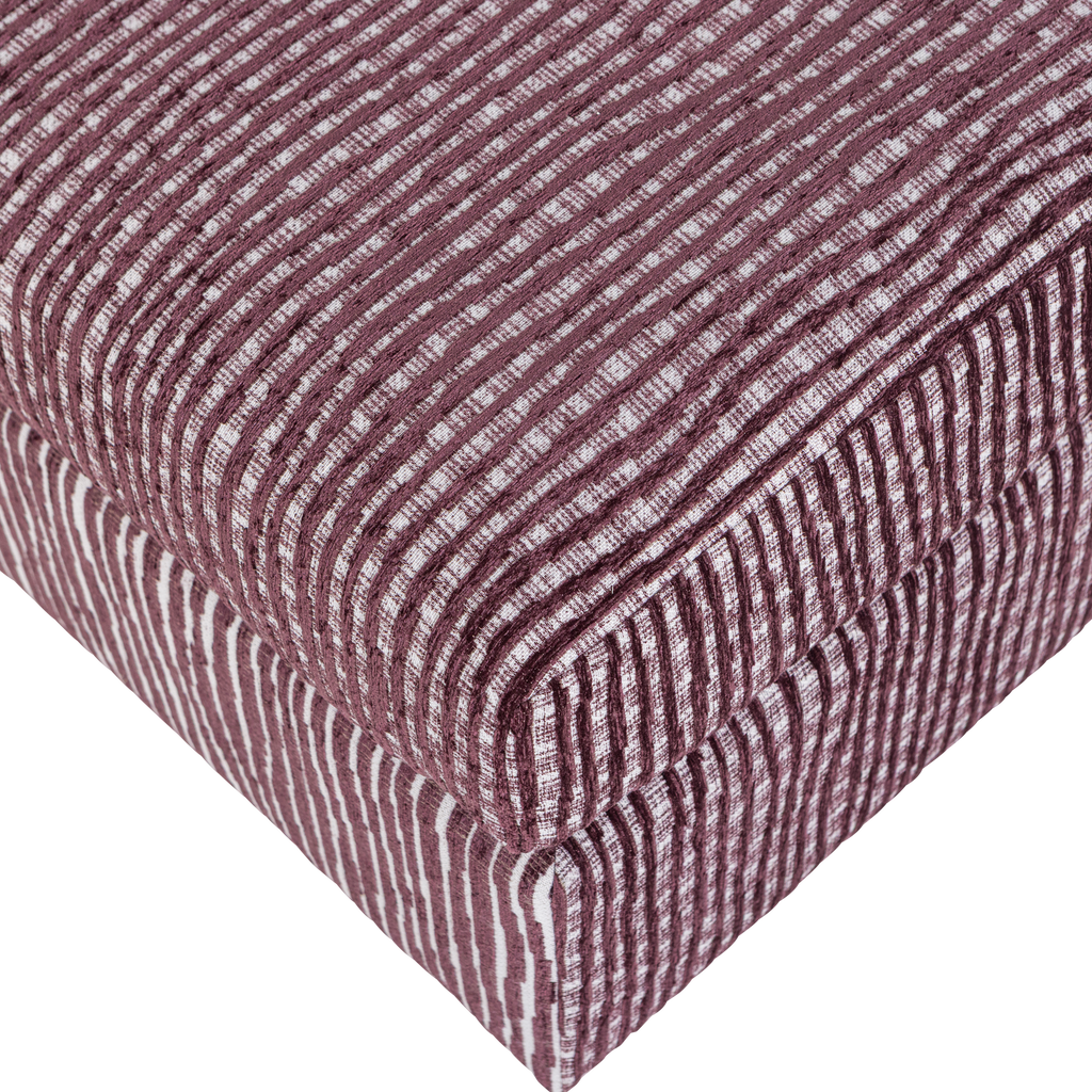 LOU HOCKER WITH DESSIN BURGUNDY RED [fsc]