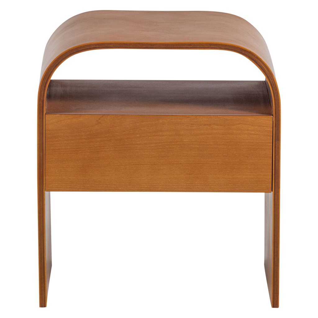 MOMO NIGHTSTAND/ SIDE TABLE WOOD BROWN [fsc]