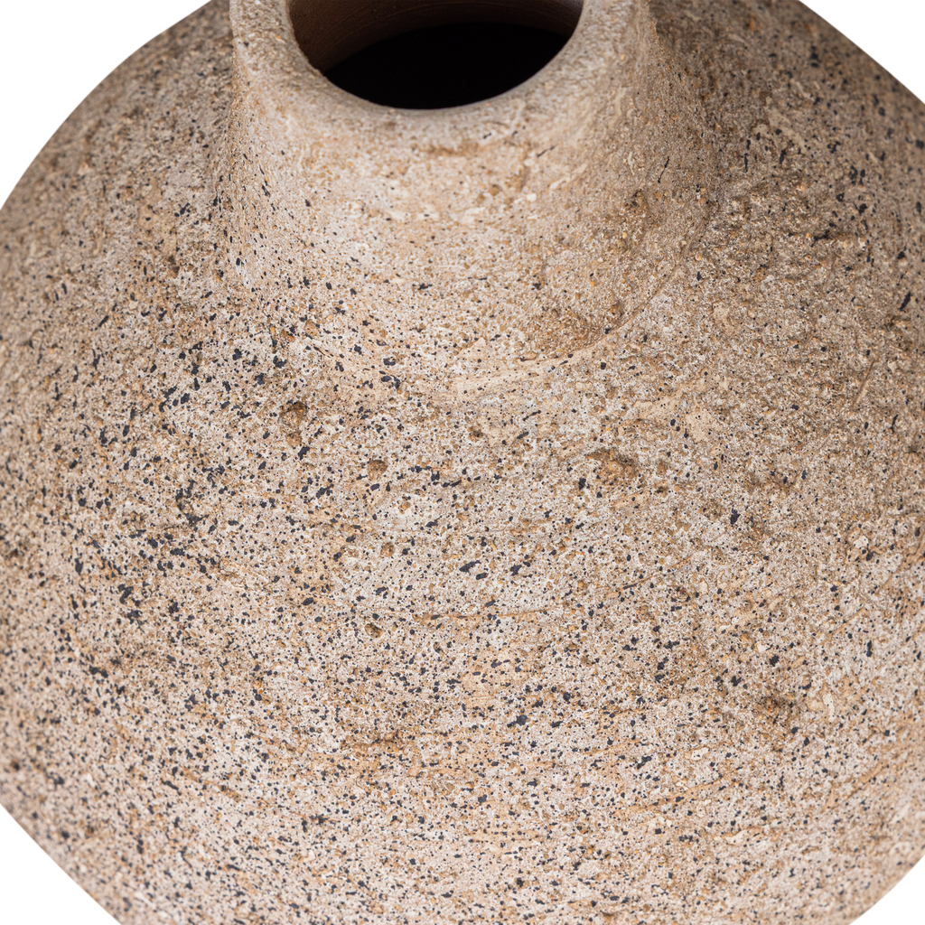 SIVE DECORATION VASE CLAY SAND