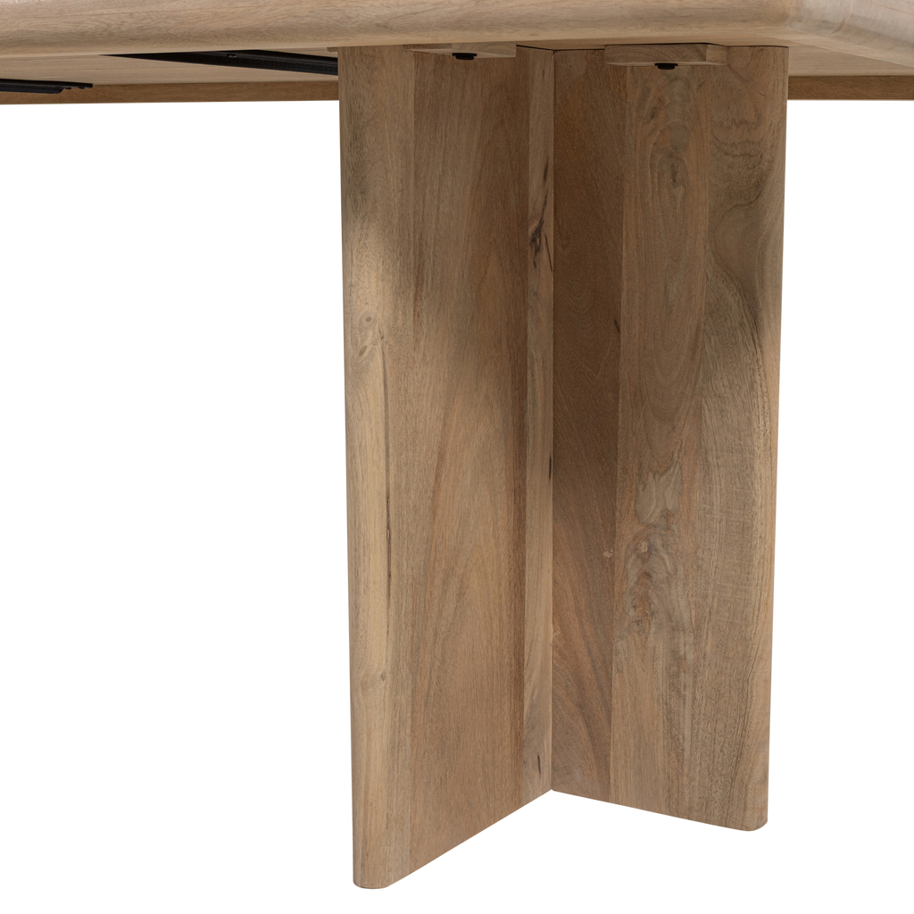 ATO DINING TABLE 180X90 CM MANGO WOOD NATURAL
