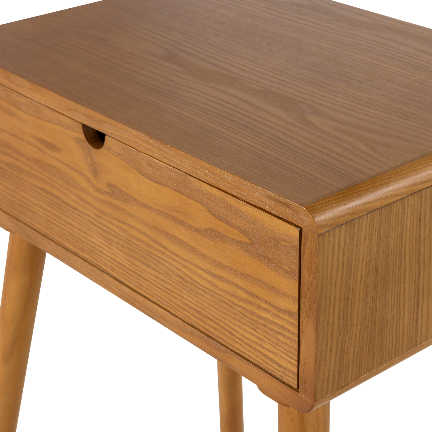 NELO NIGHTSTAND/SIDE TABLE WOOD BROWN [fsc]