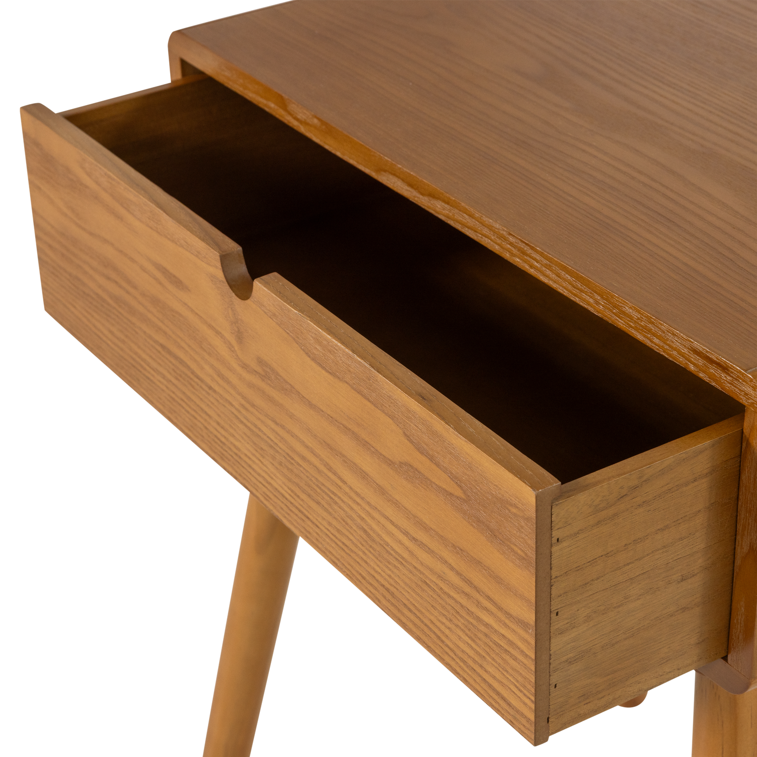 NELO NIGHTSTAND/SIDE TABLE WOOD BROWN [fsc]