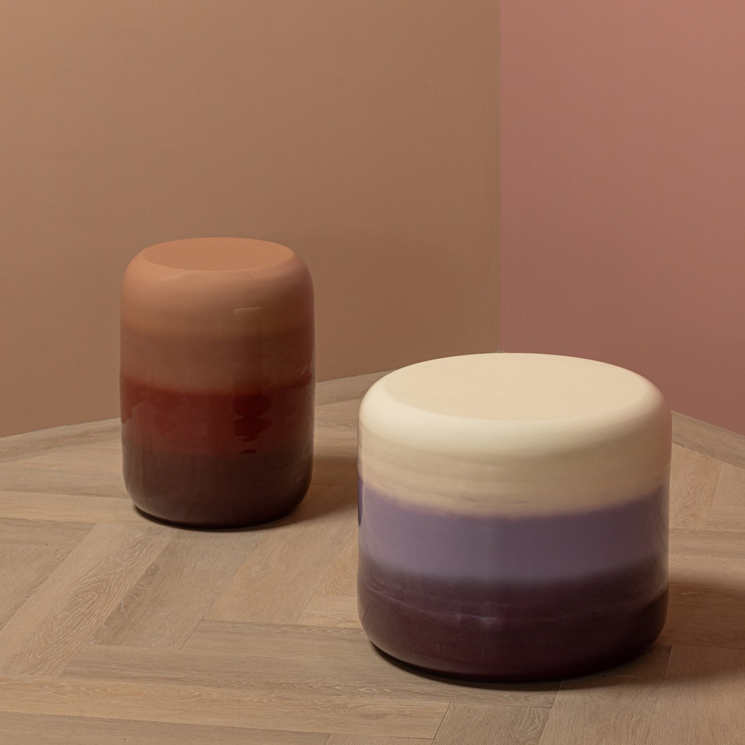 VORO SIDE TABLE METAL HIGH GLOSS MULTI COLOR
