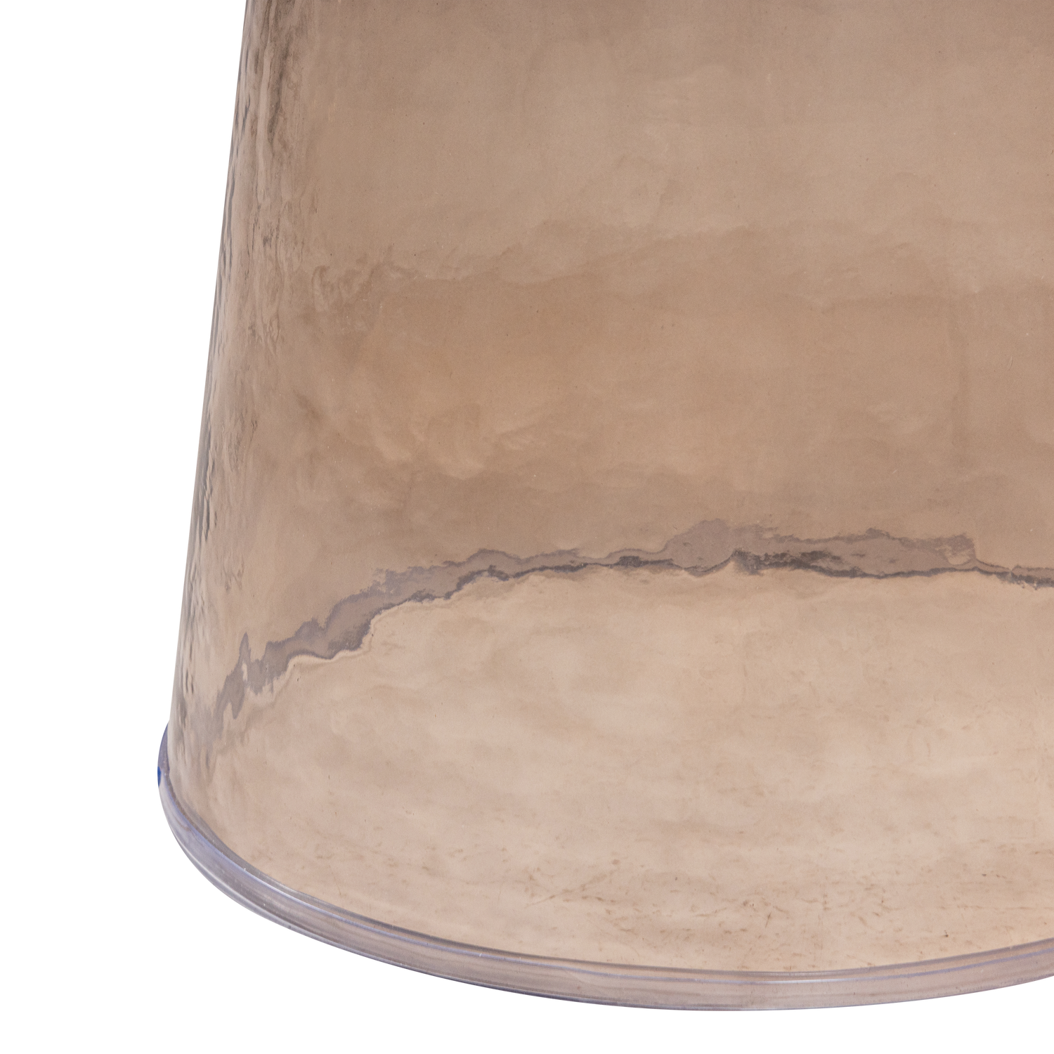LOMA SIDE TABLE GLASS BROWN