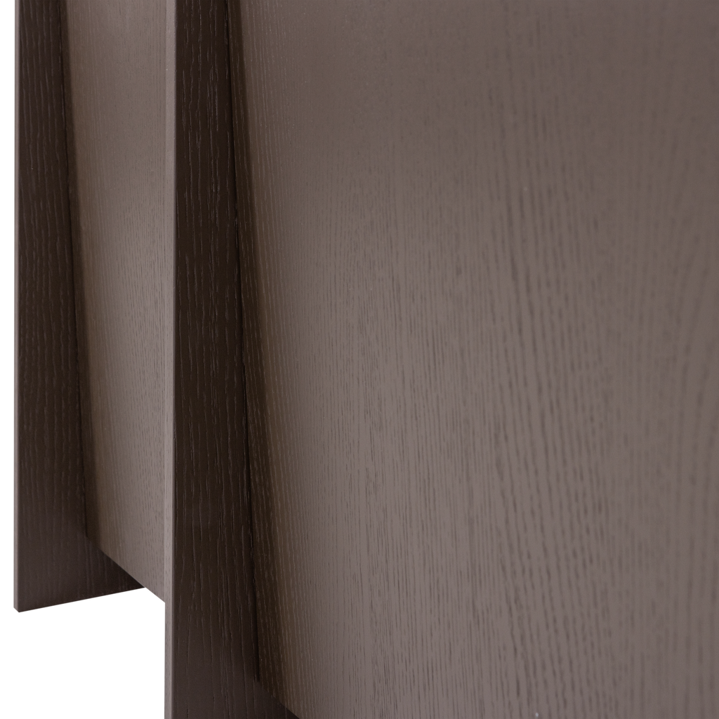 BROCK TV UNIT 102 CM ASH VENEER MID BROWN [fsc]