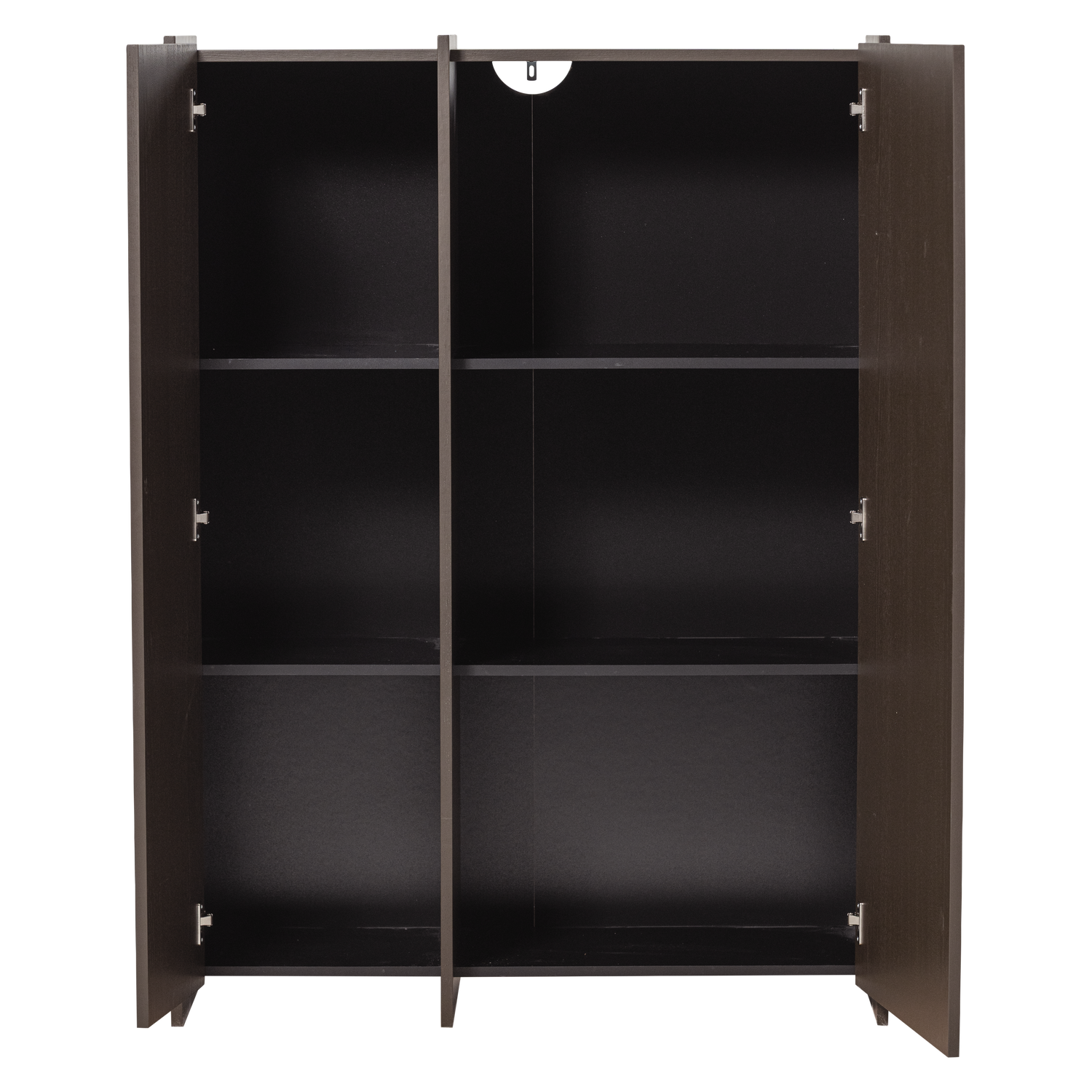 BROCK 2-DOORS CABINET ASH VENEER MID BROWN [fsc]