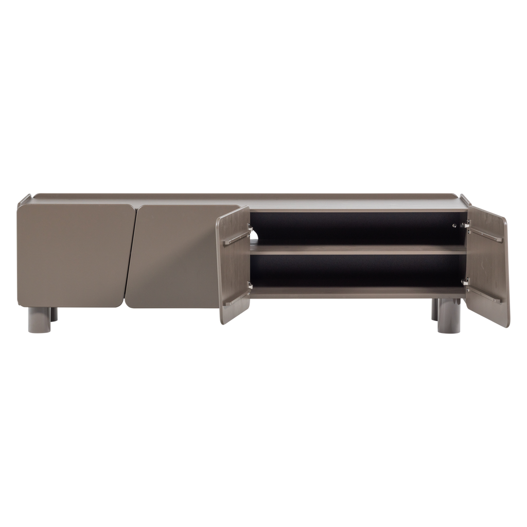 ROOT TV UNIT 200 CM PINE TRUFFLE BROWN [fsc]