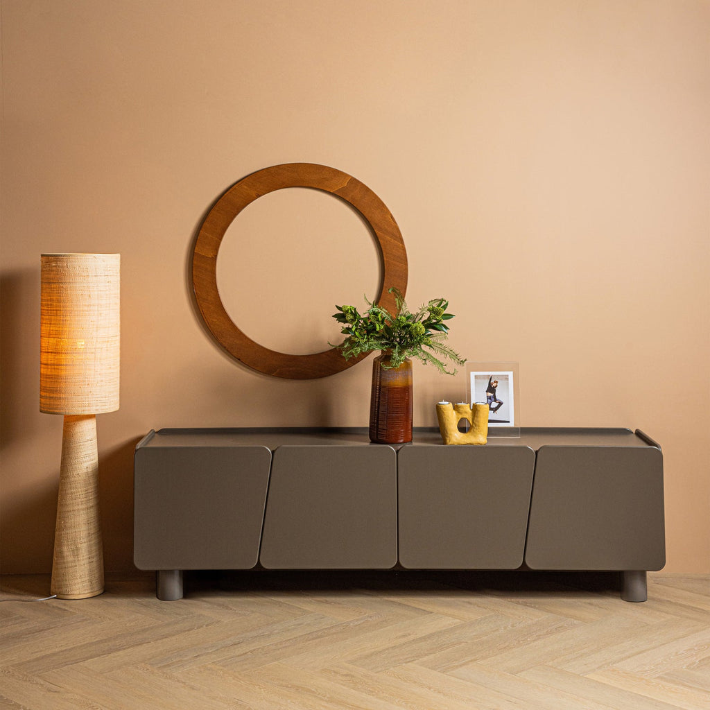 ROOT TV UNIT 200 CM PINE TRUFFLE BROWN [fsc]
