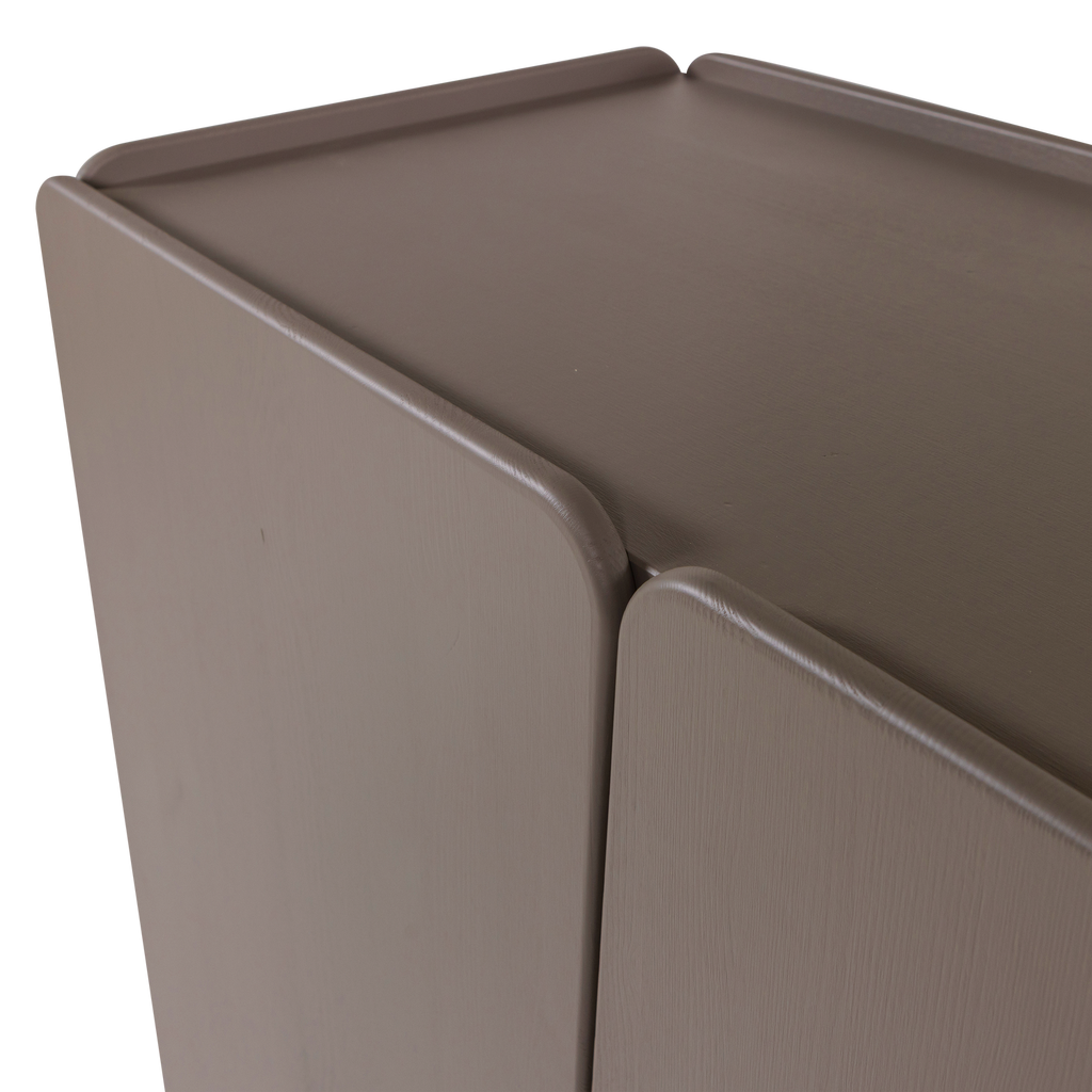ROOT 2-DOORS CABINET PINE TRUFFLE BROWN [fsc]