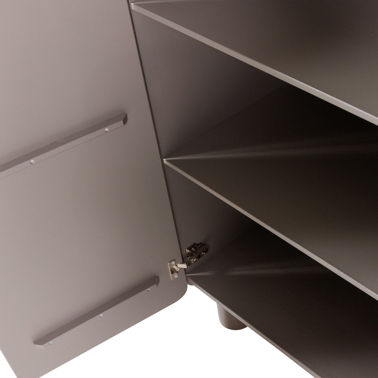 ROOT 2-DOORS CABINET PINE TRUFFLE BROWN [fsc]