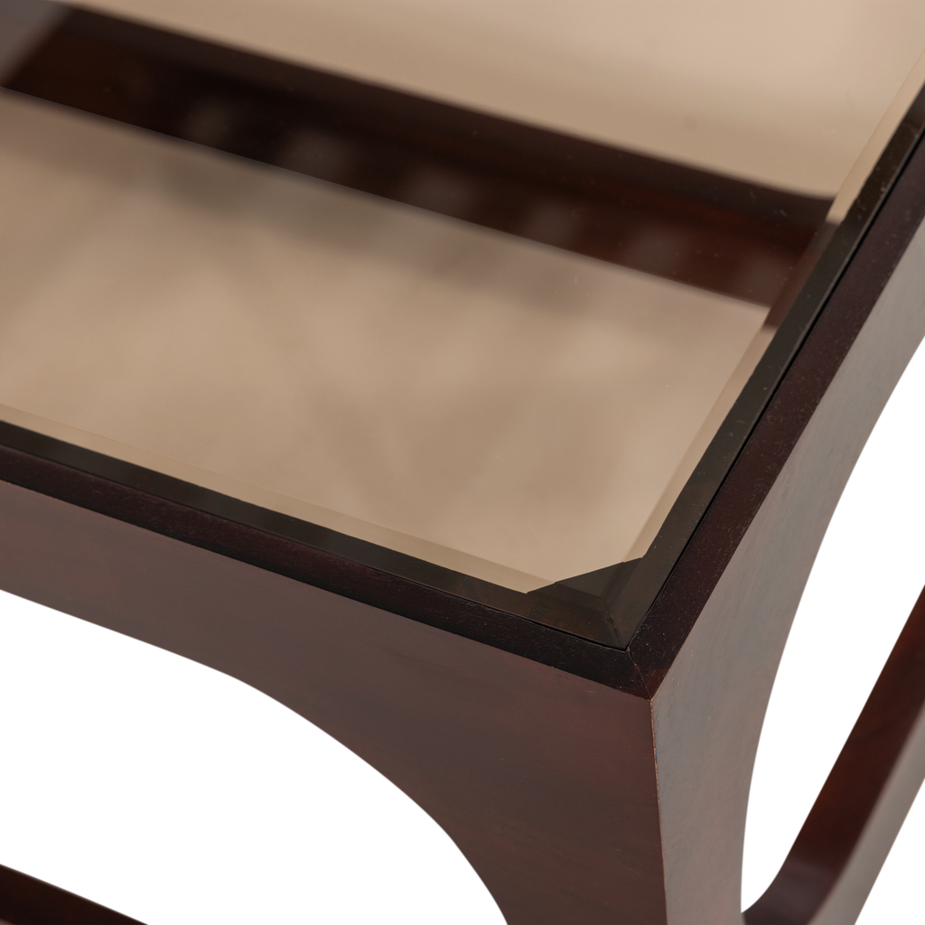 TRAX COFFEE TABLE ACACIA WOOD BROWN