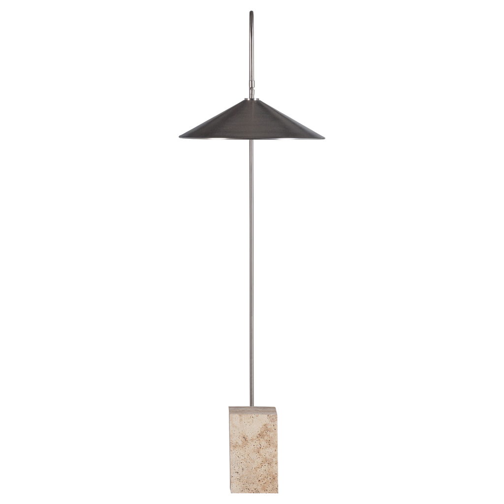 KORN FLOOR LAMP METAL CHROME