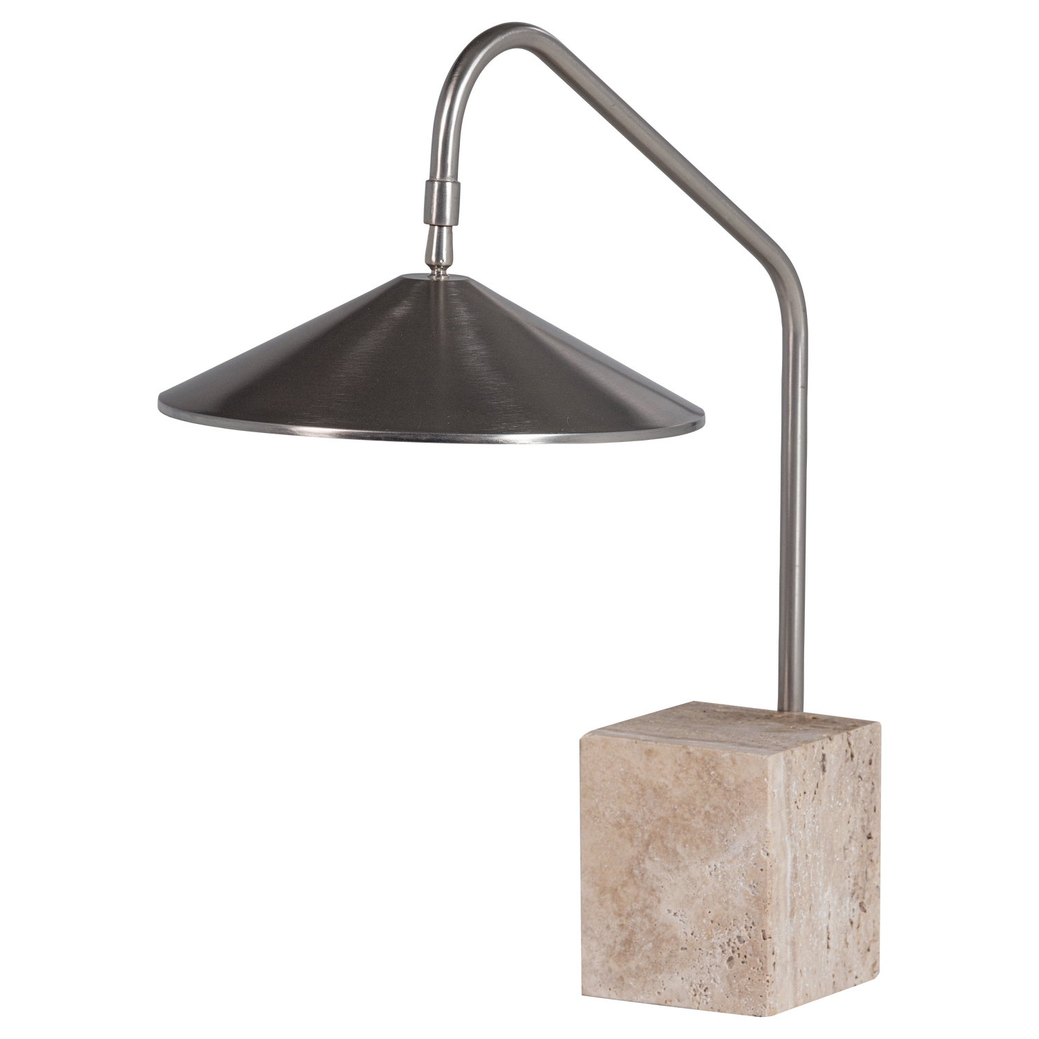 KORN TABLE LAMP METAL CHROME