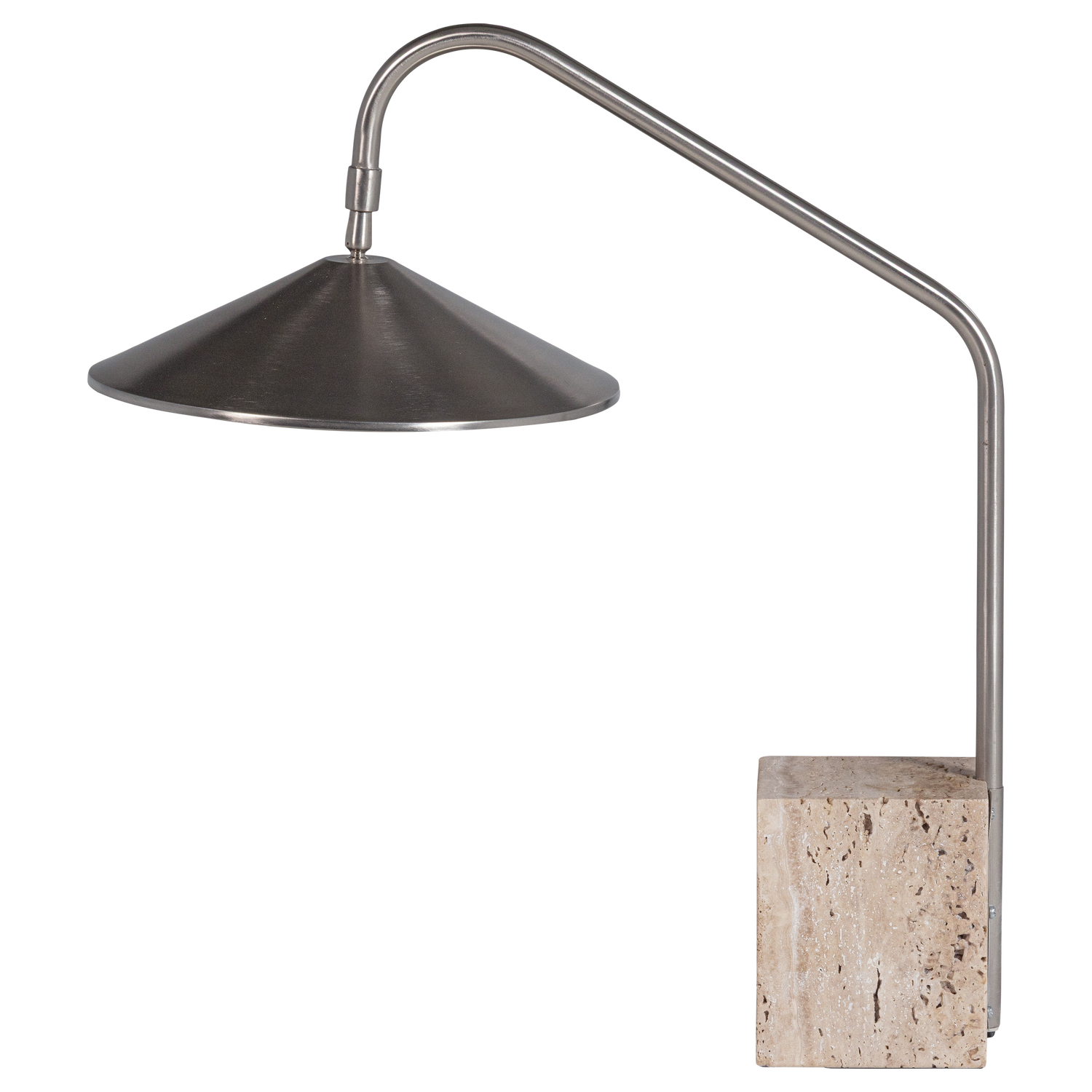 KORN TABLE LAMP METAL CHROME