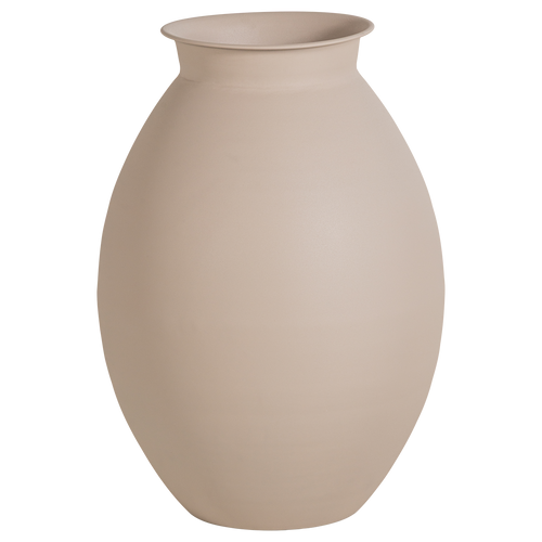 CARO VASE XXL METAL SAND