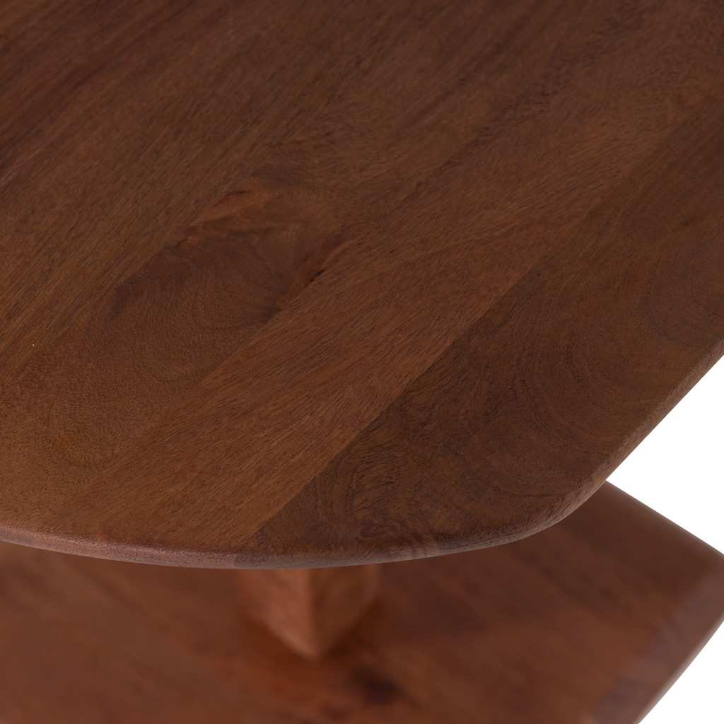 FENO BISTRO TABLE END MANGO WOOD BROWN