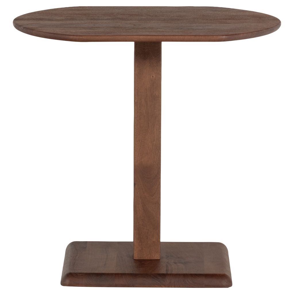 FENO BISTRO TABLE BETWEEN MANGO WOOD BROWN