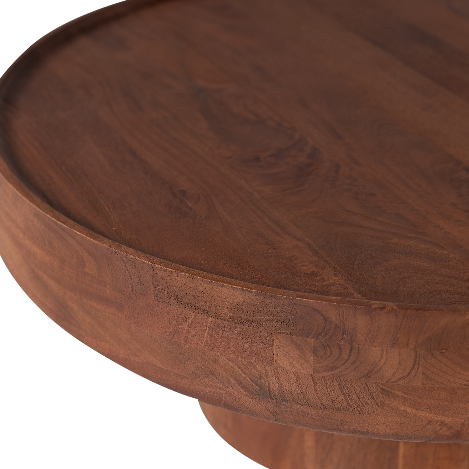 DARA COFFEE TABLE MANGO WOOD BROWN