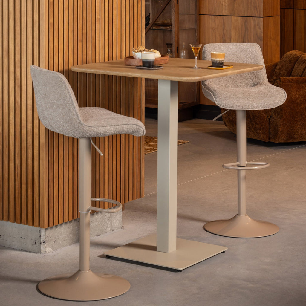 MARTEN HEIGHT ADJUSTABLE BAR STOOL SAND