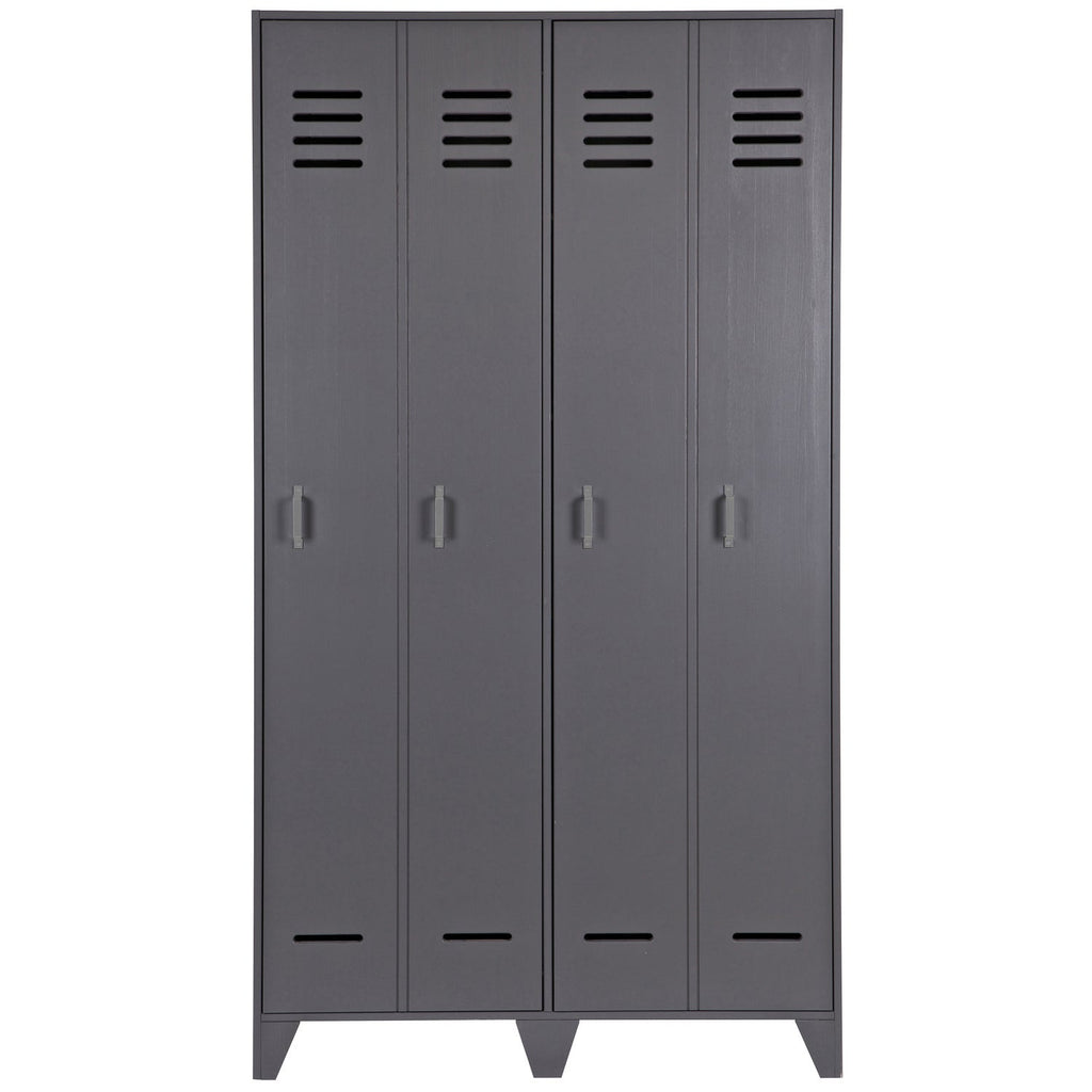 STIJN LOCKERCABINET STEEL GREY [fsc]